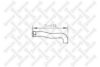 STELLOX 82-03780-SX Exhaust Pipe